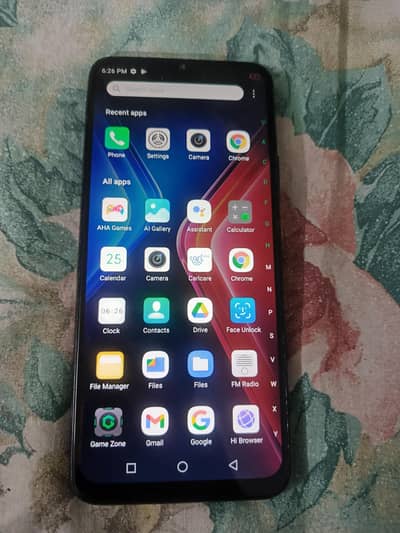 Hot 11 play Ram 4 Rom 64 6000 mah