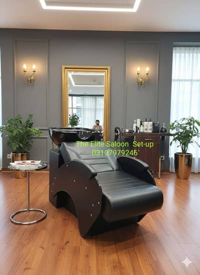 Barber chair/Cutting chair/ Shampoo unit/Trolly/Saloon Furniture.