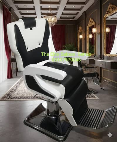 Barber chair/Cutting chair/ Shampoo unit/Trolly/Saloon Furniture.