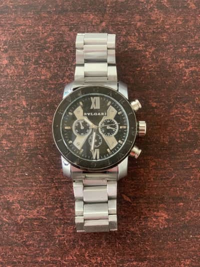 Original Bvlgari Watch – Stainless Steel – Excellent Condition