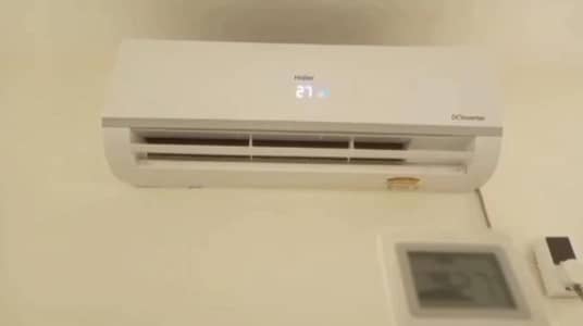 Haier AC DC inverter heat and cool urgent sale 0327/3223083 My wattapp