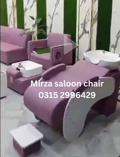 Barber chair/Cutting chair/ Shampoo unit/Trolly/Saloon Furniture.