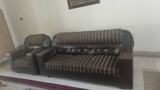 6 seater sofa set used for sale.