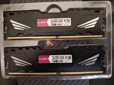 32GB (16x2) DDR4 3200MHz RAM – 1 Month Used – Like New