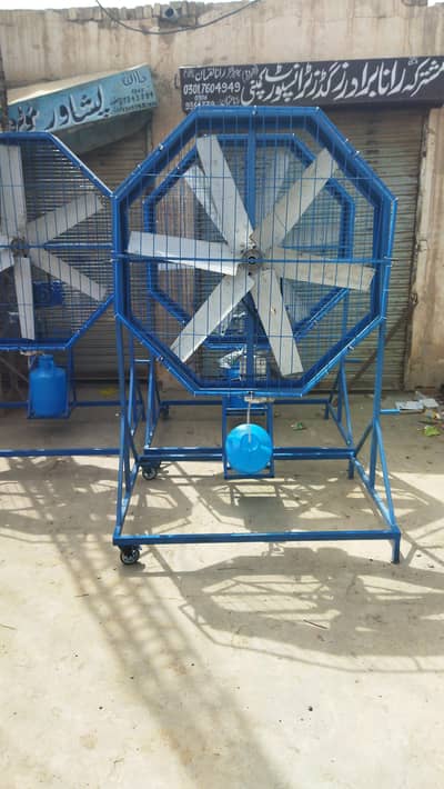 Dairy Farm Fans & Mist System Installation