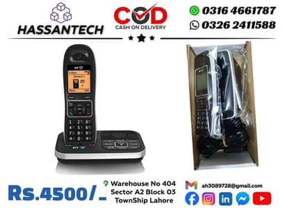 "Affordable cordless Landline Phone – Clear Voice – Smooth Working!"