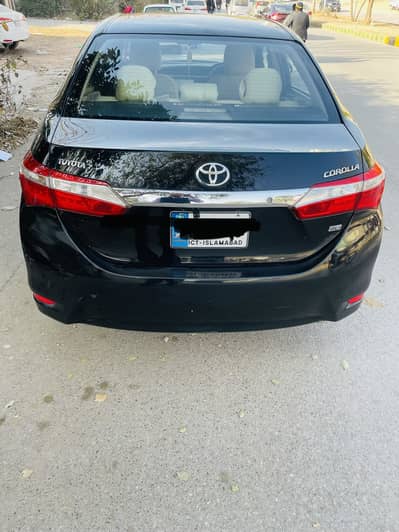 Toyota Corolla GLI, 1.3, Manual Transmission, Islamabad Registered