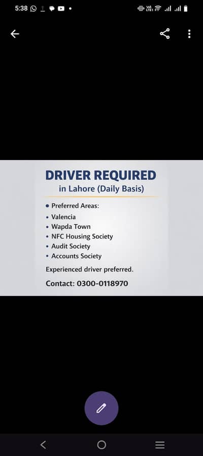 Driver Required for Suzuki Alto – Yango / inDrive | NFC Phase 1