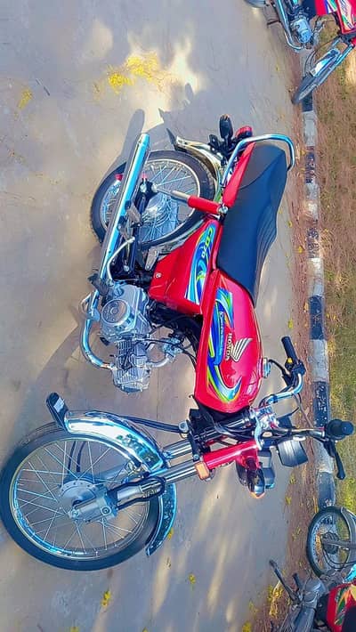 honda cd 70 2024 model islamabad number one hand use 1st owners
