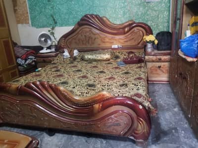 bed showcase dressing