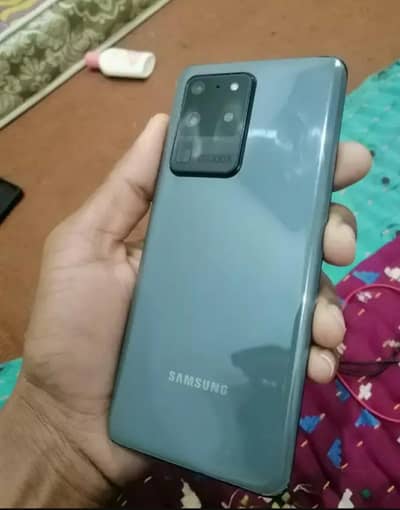 Samsung Galaxy S20 Ultra 5G 12 256gp dul sim h Exchange Possible