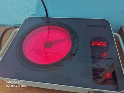 Hot plate in excellent condition, slightly used