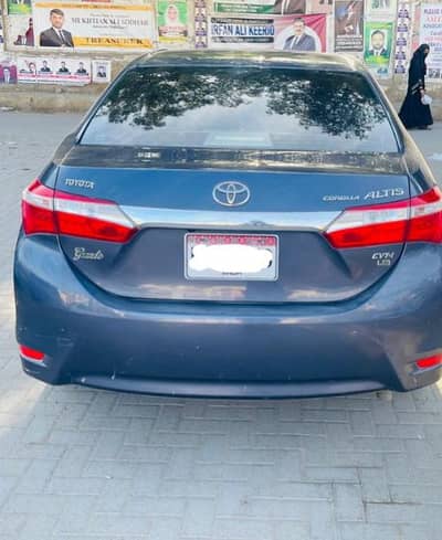 Toyota Corolla Grande 2017 Blue Metallic