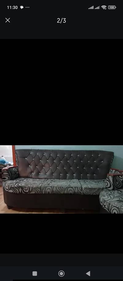 5 seater comfort sofa set and 5 seater wooden sofa set