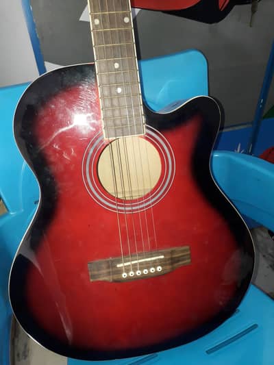 second hand professionall large size guitar