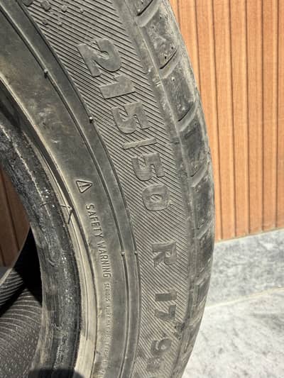 215/50 R17 BG Thunder Tyres for Civic Grande HRV