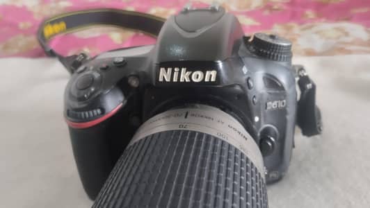 Nikon 610 for urgent sale with 2 lens