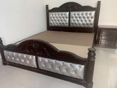 Double Bed Ash Wood