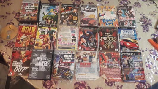 bundle of original PS2 game's
