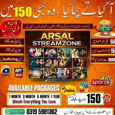 IPTV Plans Available