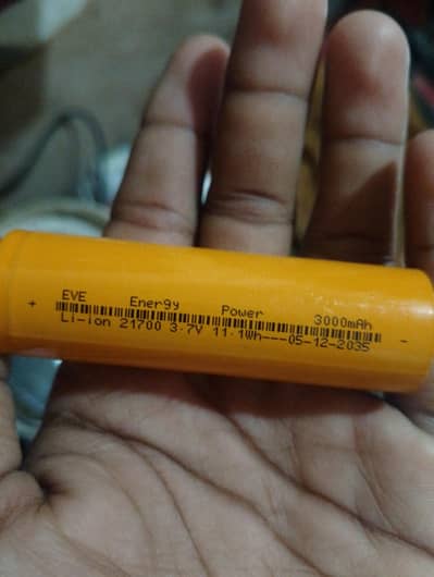 21700 EVE 3000 Mah Lithium ion Cell - Quantity Available