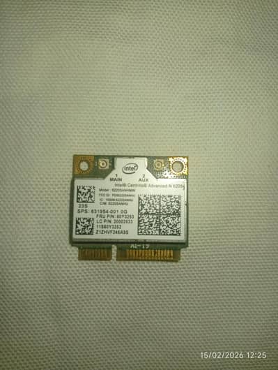Intel Centrino Advanced-N 6205 Laptop WiFi Card – Dual Band – Working