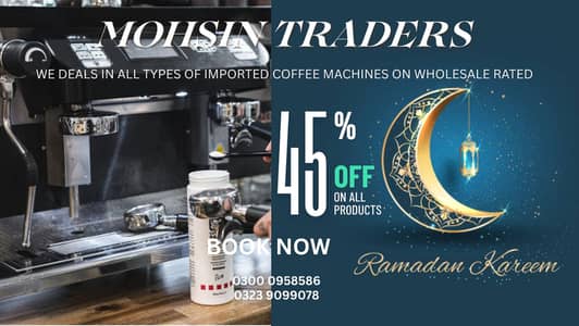 Premium Coffee Machines & Complete Coffee setup / flavors coffee