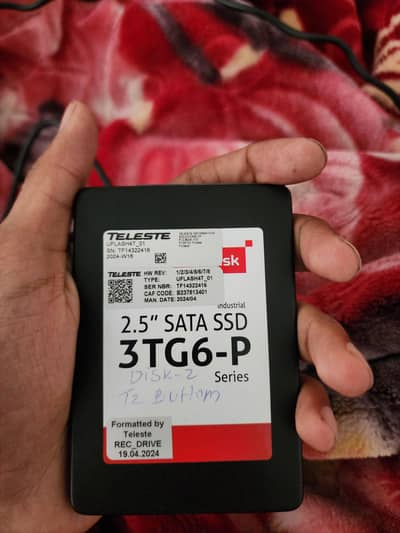 4 TB SATA Sandisk 3TG6-P series SSD High Speed