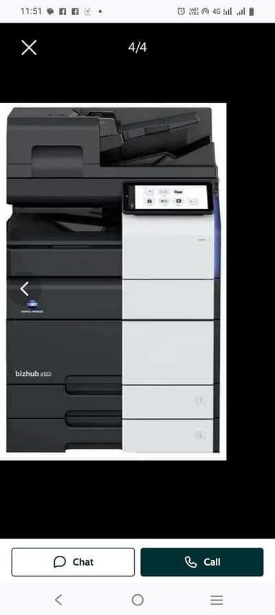 Printar Konica Minolta Bizhub function Type All-In-One Condition New