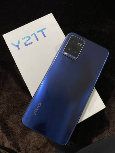 Vivo Y21T 4/128 with complete box 10/10