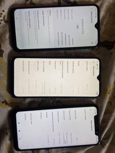 Oppo A31 samung A10s redmi note 6 pro