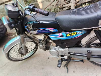 Honda 70 for Sale Good Condition Shalimar Bagh Lahore