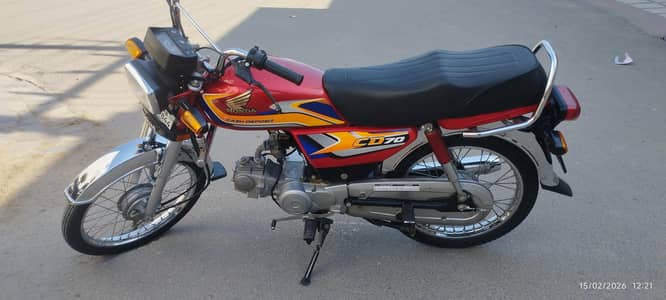 Honda CD 70 for sale (Neat Condition)