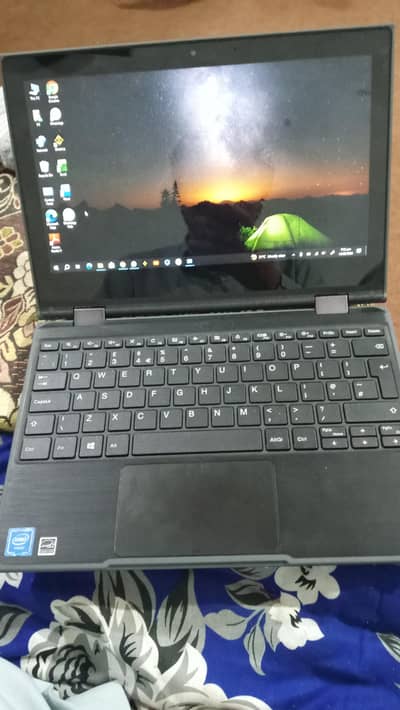 Lenovo Celeron touch screen 360° foldable