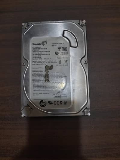 500 HDD 100% health system pulled