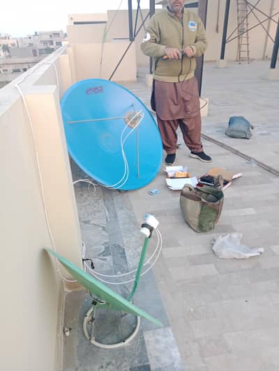 HD dish antenna sell service installation tv 03096614600