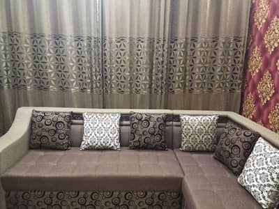 L shape 7 seater sofa
