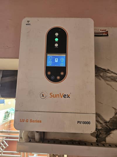 7KW best wapda sharing sunvex having cute lcd display