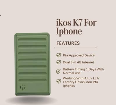 iko k7 or k1s available for non pta iPhone