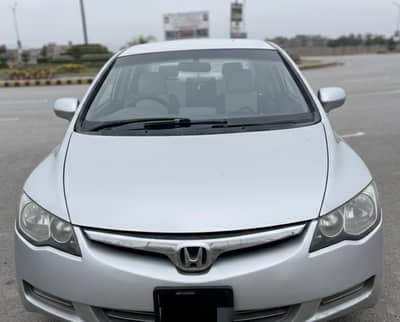 Honda Civic 2007 – Silver – Excellent Condition