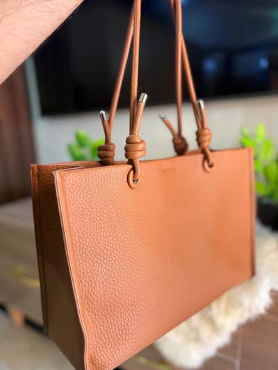 Almas Brown Tote Bag for Women – Elegant Shoulder Tote