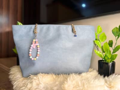 Limelight Light Blue Tote Bag – Original Branded Handbag for Women