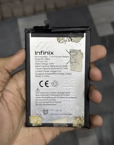 Infinix hot 11 play battery 100% original