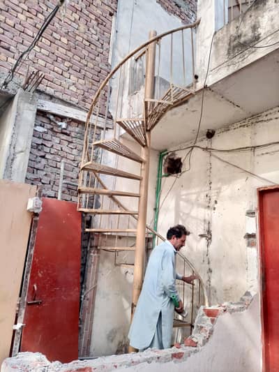 Metal Spiral Staircase