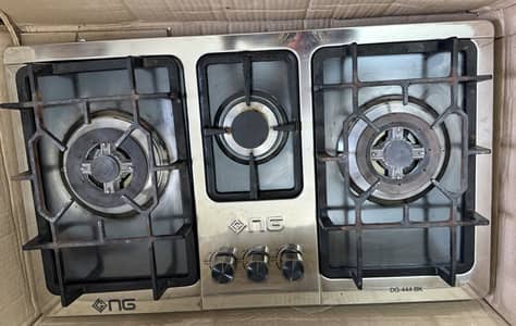 Nasgas 3 Burners Stainless Steel Built-in Hob
