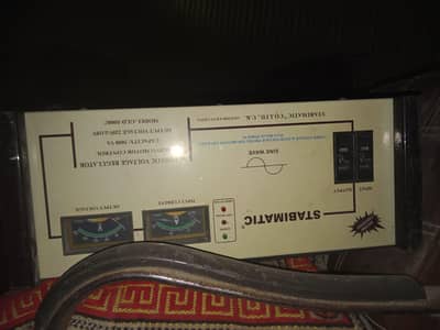 Stabmatic American company 5 kva servomotor stabiliser trans