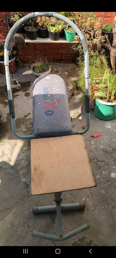 oxygen ab exercise machine.