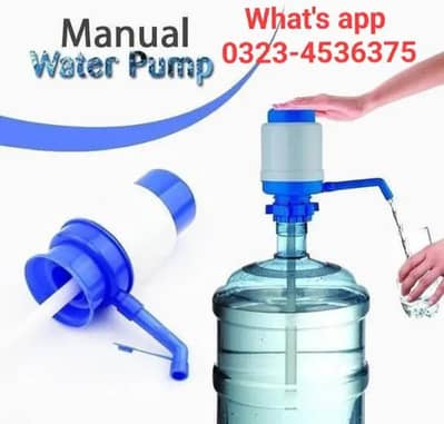 Water Dispenser Pump l Manual l What's app0323-4536375