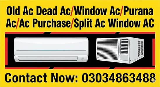 Old Ac Dead Ac/Window Ac/Purana Ac/Ac Purchase/Split Ac Window AC