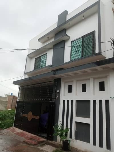 7 Marla Double Unit House For sale   Basic facilities  Near the Main Access